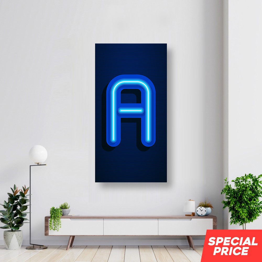 (COD) Hiasan Dinding / Dekorasi Kamar Alphabet Huruf / Wall Decor Murah Berkualitas!