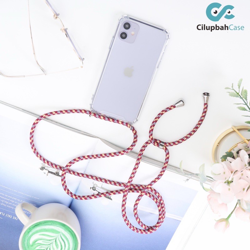 LANYARD CASE - TALI SLING - ANTI CRACK FOR VIVO REALME OPPO XIAOMI