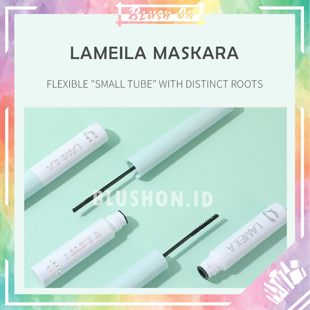 LAMEILA Maskara Anti Air Tahan Lama 360 Mascara Waterproof Long Last 1037