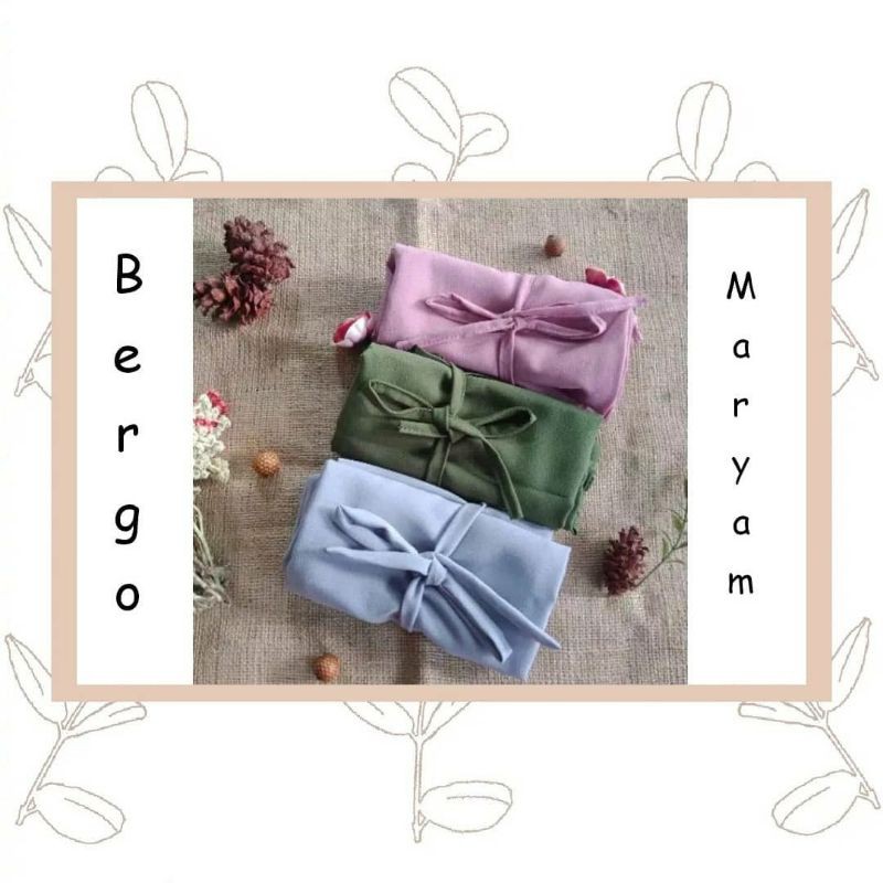 

PAKET HAMPERS BERGO MARYAM UKURAN SEDANG