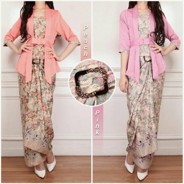 Kebaya Kutubaru Model Kebaya Modern Pattern Fashion
