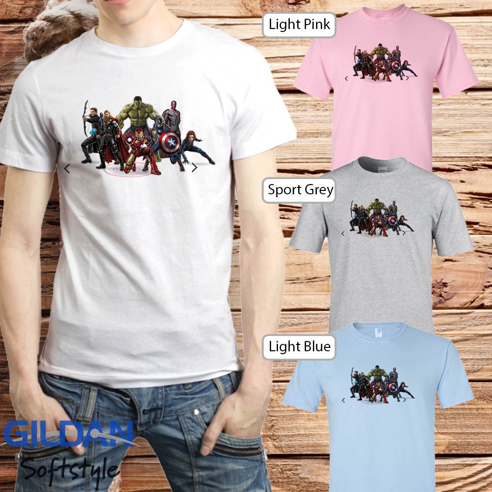 kaos anak/dewasa superhero marvel avenger 04