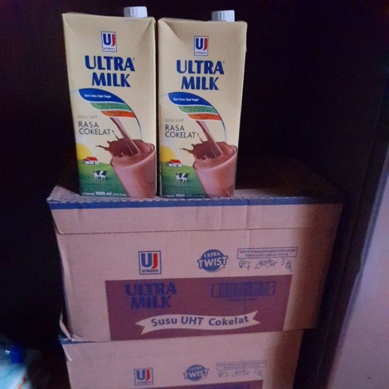 susu ultra 1 liter karton