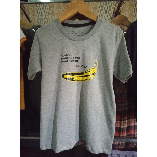 Baju Anak Andy Warhol usia 2-10 tahun