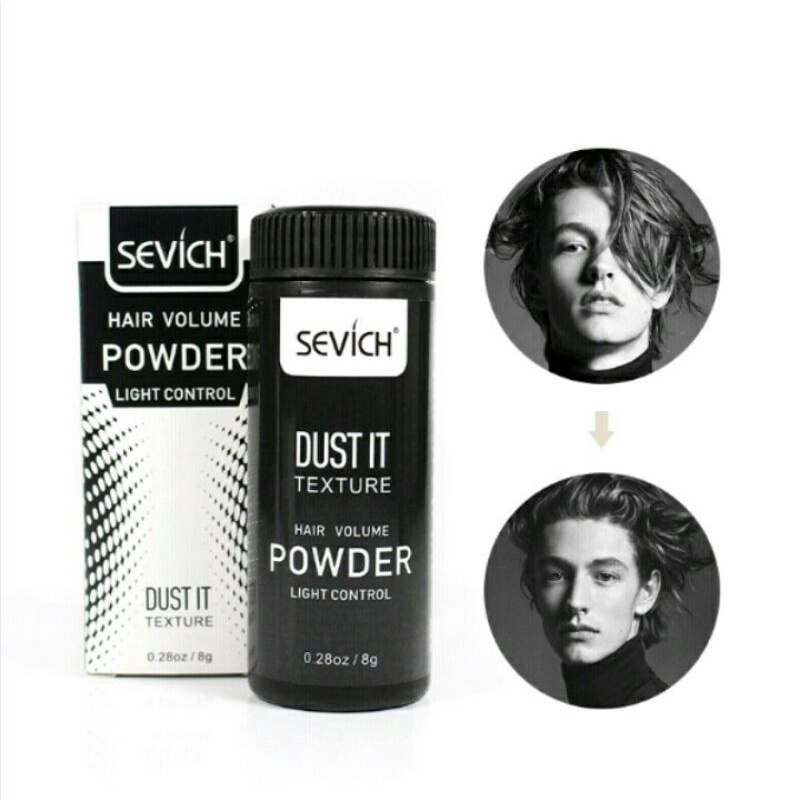 HAIR POWDER SEVICH / HAIR POWDER BEST / PENGEMBANG VOLUME RAMBUT TAHAN LAMA