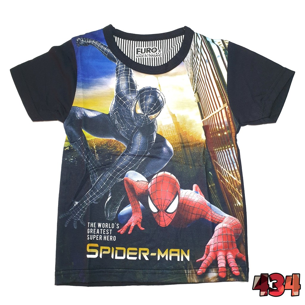 Furo Kaos Anak Spiderman