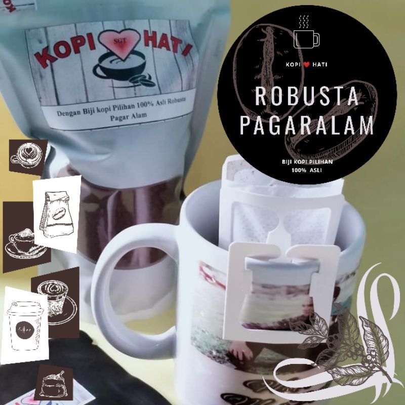 

Kopi Bubuk Robusta Pagaralam 70 gram Kopi Asli Kopi Pagaralam Kopi Bubuk Asli