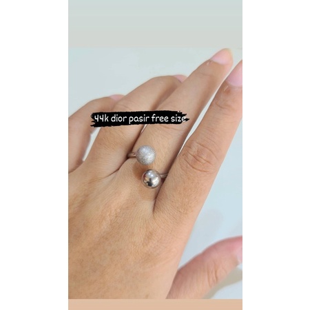 CINCIN BOLA PASIR FREE SIZE