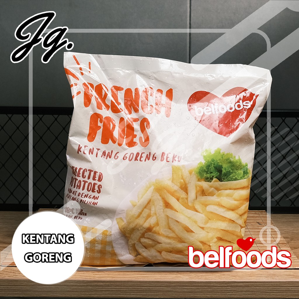 

Belfoods French Fries 500 gr | Kentang Goreng Beku | Belfoods