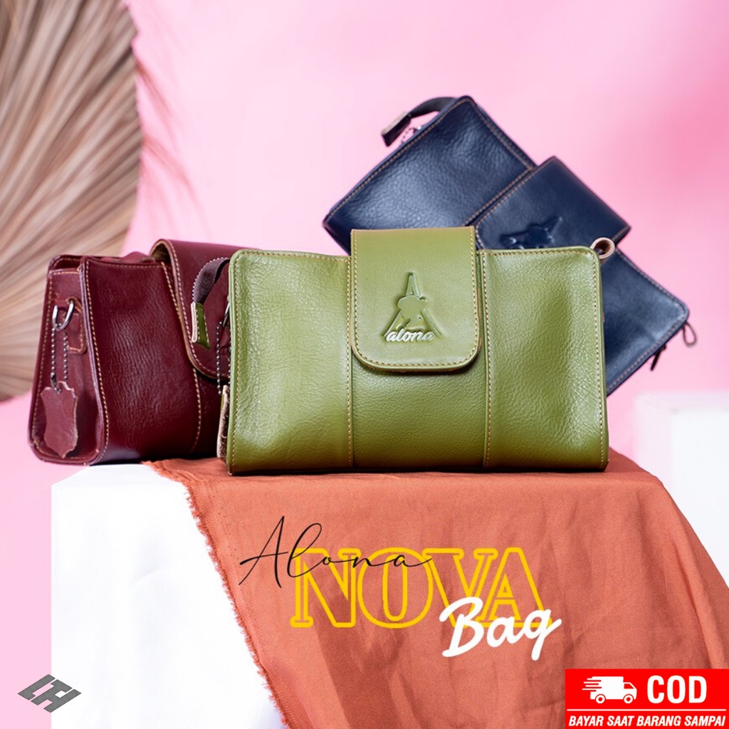 Tas Selempang Kulit Wanita - Alona Nova