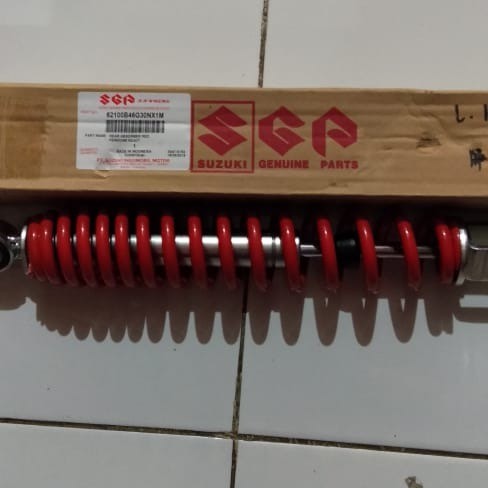 Shock Breaker Belakang Skok Belakang Suzuki Spin 62100 46G30 NX1M Red