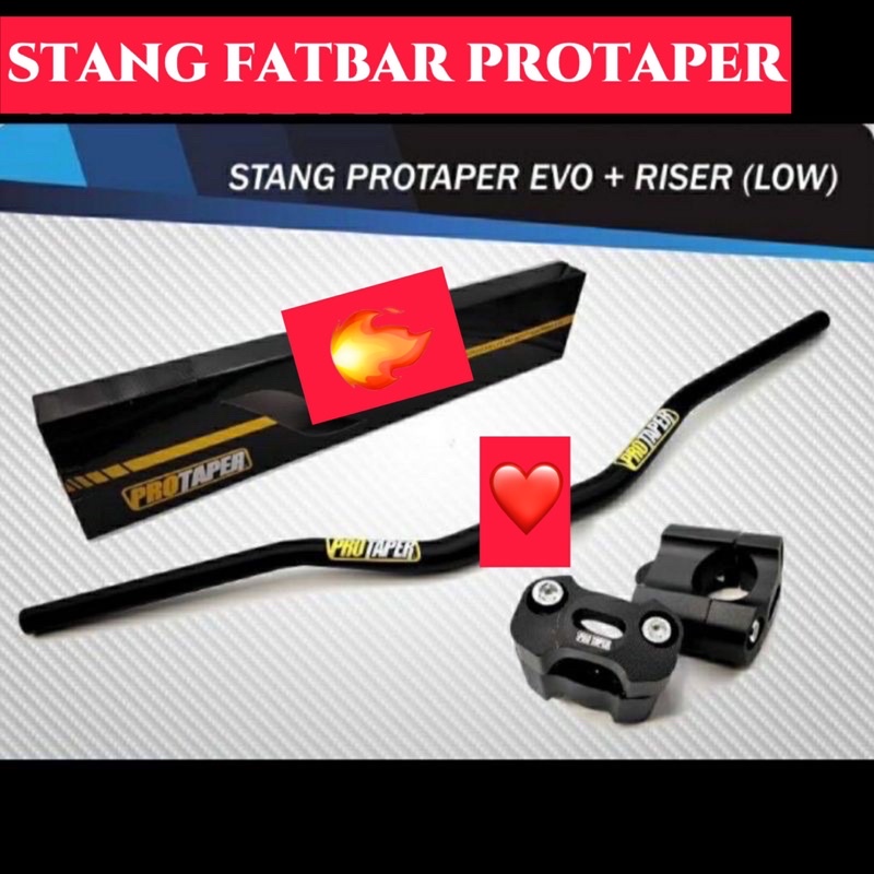 PROMO Stang Protaper Evo Low + Raiser Stang Klx, Dtracker, Vixion, Crf Dll