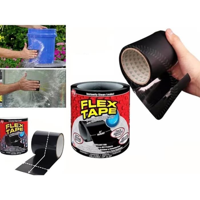 Flex Tape isolasi ajaib lem kran super waterproof selotip pipa plastik