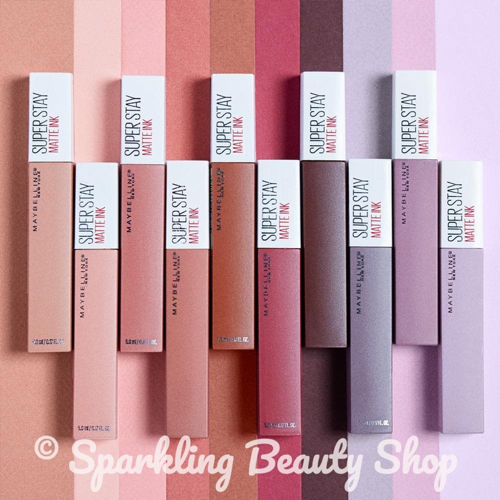 terlaris Maybelline Super Stay Matte Ink - Liquid Lipstick / Lip Cream - Believer