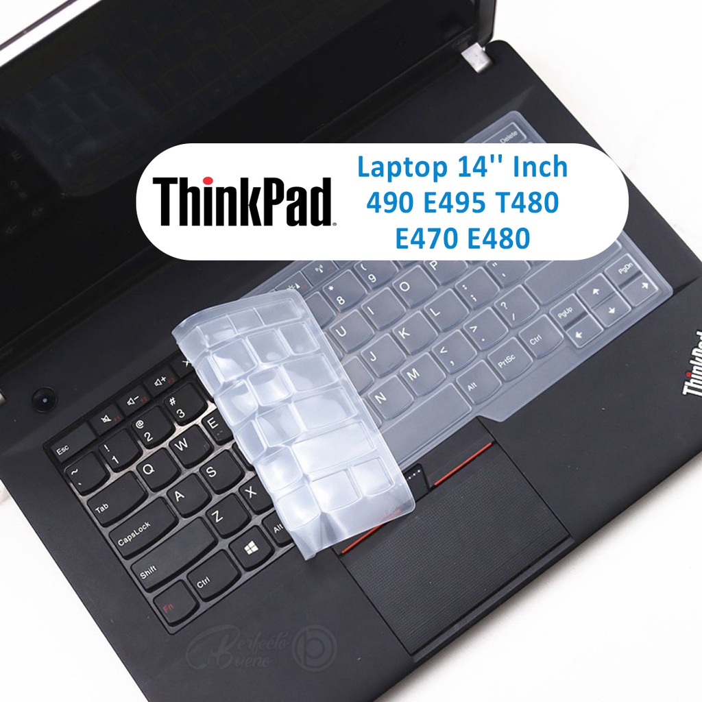 Pelindung Keyboard Bahan Silikon Untuk Lenovo ThinkPad 490 E495 T480 E470 E480 Laptop 14 &quot;