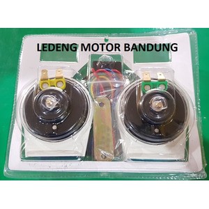 Klakson Eho 8 Suara 12v Mobil Motor Sepasang Horn Telolet PnP