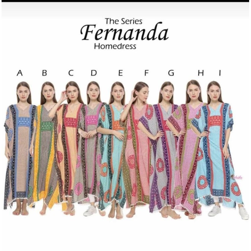 Homedress Hargo Dumilah / Daster Hargo Dumilah / Fernanda Series Homedress