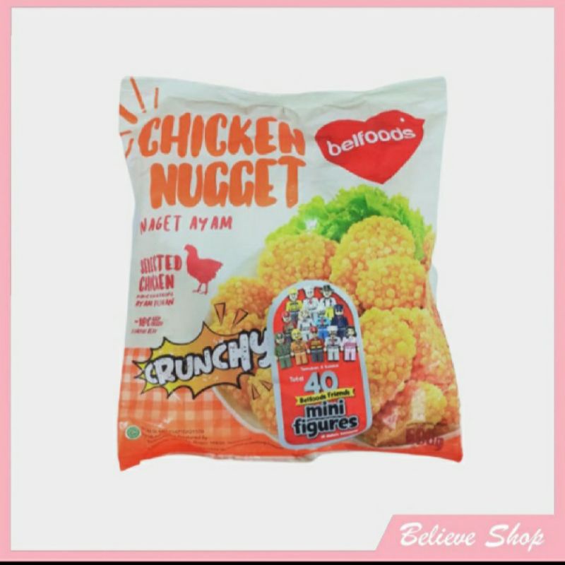 

CHIKEN NUGGET CRUNCH BELFOODS 500GR