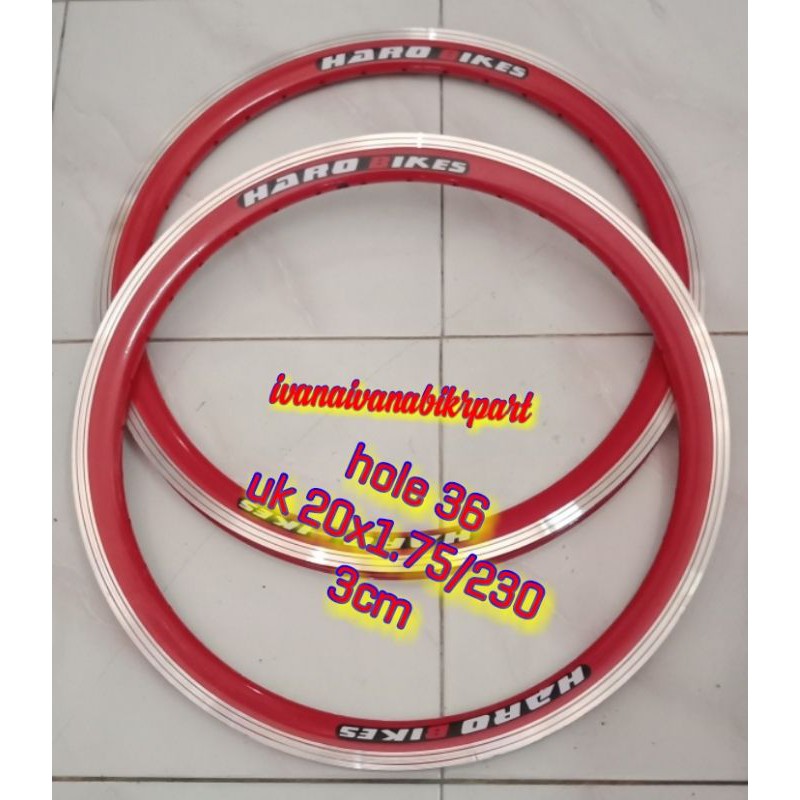 VELG 20 DOBEL WALL H 36( DPAT 2 BIJI)