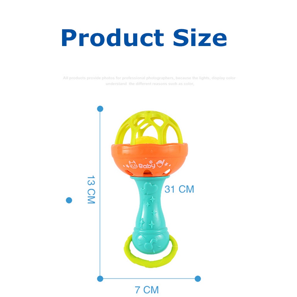 Mamibayi Rattle stick mainan anak bayi kerincingan mainan bayi