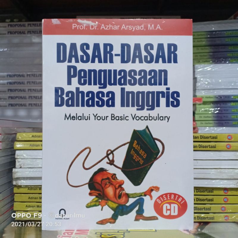 Buku Original: Dasar - Dasar Penguasaan Bahasa Inggris Melalui Your Basic Vocabulary Disertai CD