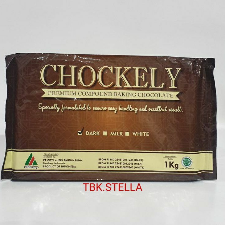 

COKLAT COMPOUND CHOCKELY DARK 1 KG