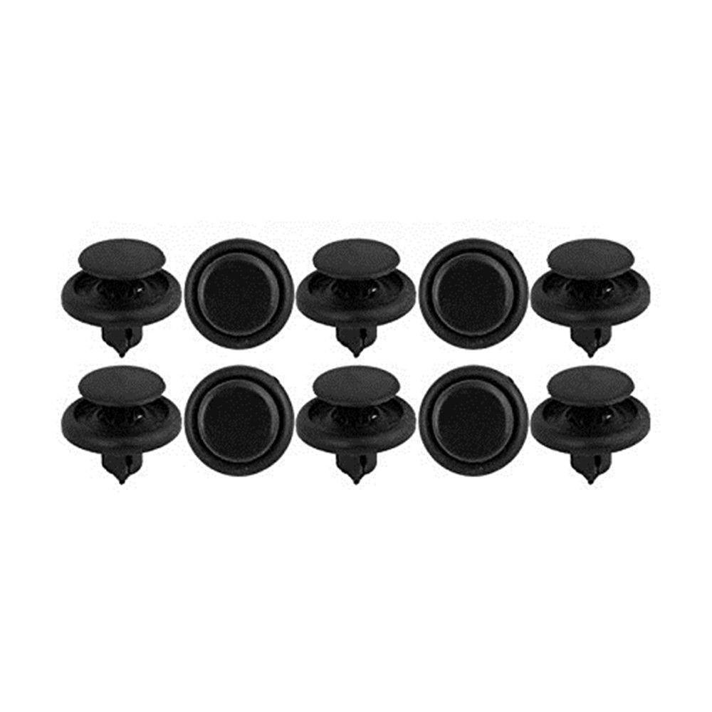Lanfy 50Pcs Rivet Klip Lis Bumper Kap Auto Aksesoris Mobil Papan Gesper Plastik