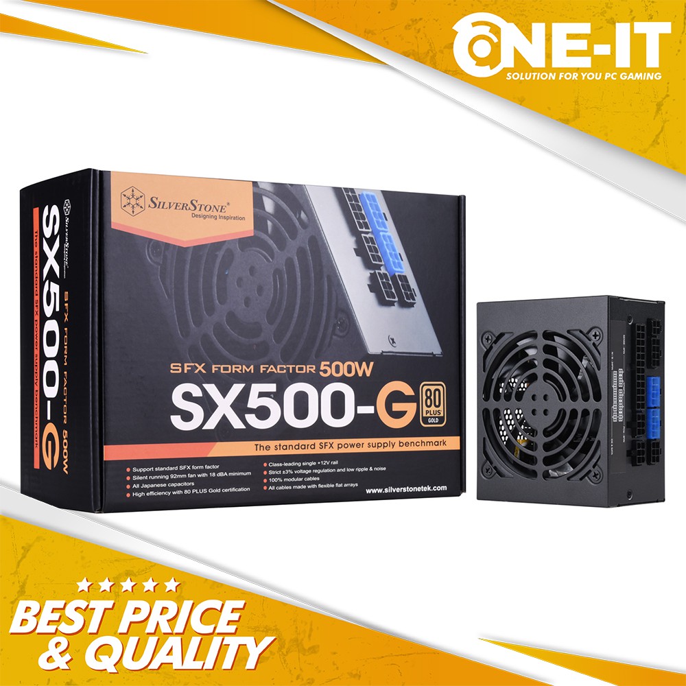 Power Supply / PSU SILVERSTONE 500 Watt (80+ Gold Full Modular)
