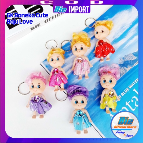 Gantungan Kunci Boneka Barbie Premium Impor Best Seller