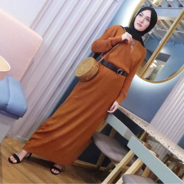 Dress boxi premium / Dress Rajut