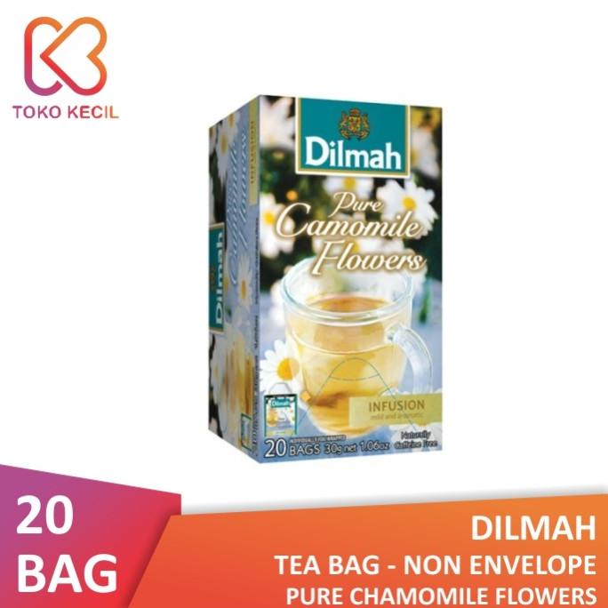 

[COD] Dilmah Tea Bag Non Envelope Chamomile (Isi 20 Pcs) [COD]