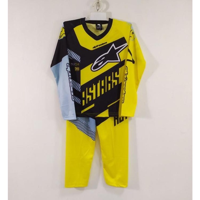 Setelan Anak Motor Cross / Baju Motor Cross Anak Termurah Terbaru