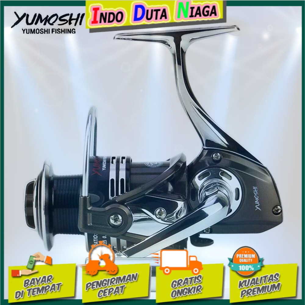 YUMOSHI BY3000 Reel Pancing Spinning 12+1 Ball Bearing 5.2:1