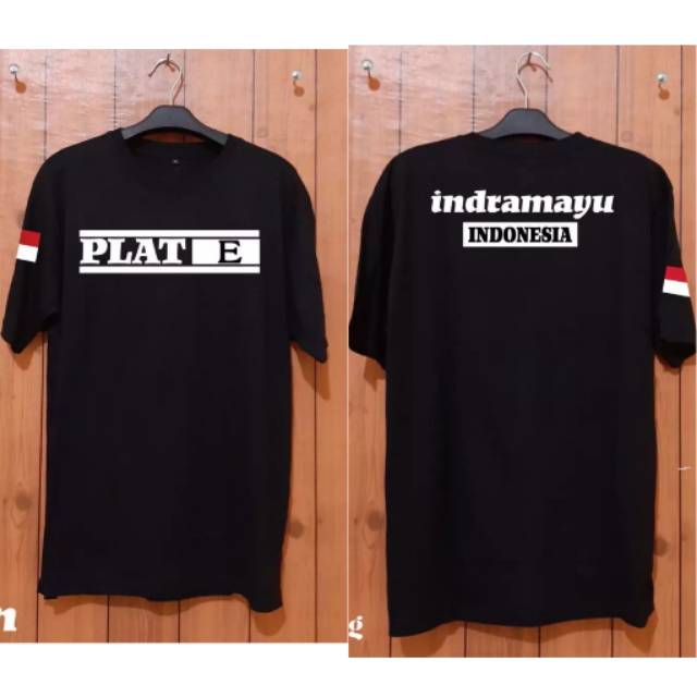 KAOS PLAT E INDRAMAYU DISTRO PREMIUM