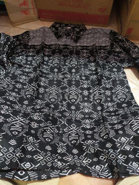 Kemeja Batik Pria Lengan Panjang Size M L Xl Xxl Bswart Batik Hrb026