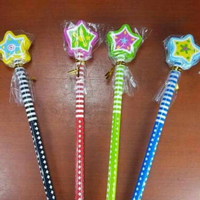 

Pensil Raut / Serut Dengan Penghapus Bintang