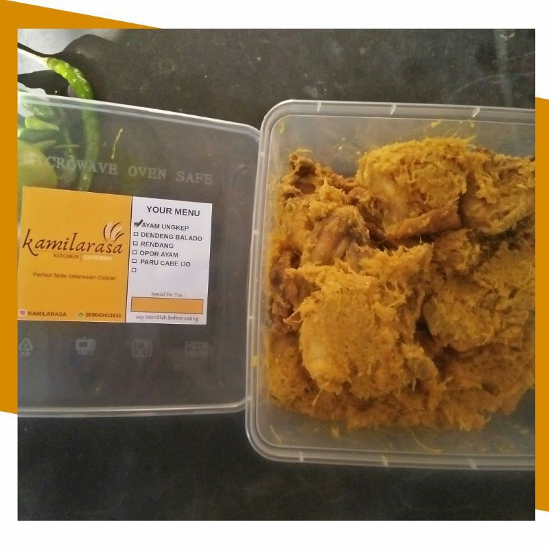 

AYAM UNGKEP LENGKUAS (1 EKOR AYAM)