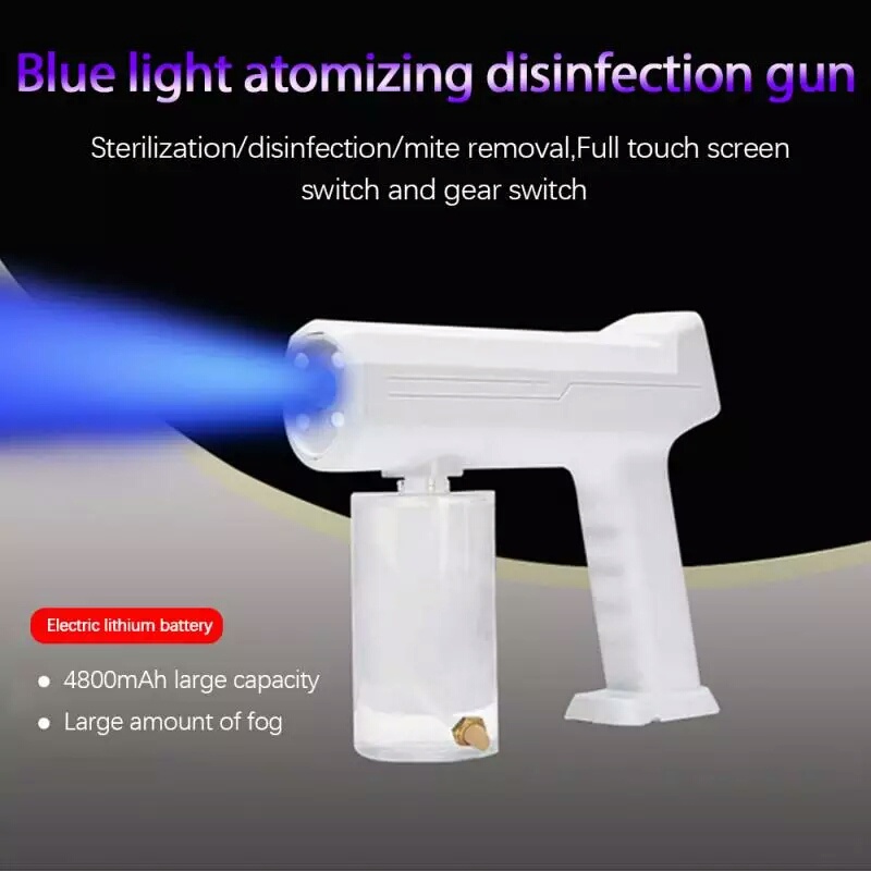 Nano Spray Gun Disinfectant Wireless 800 ml UV Sterilizer Gun