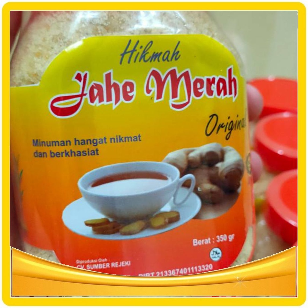 

PROMO! Jahe Merah Bubuk Original Hikmah 350gr - Jahe Merah Seduh Super - Jahe Merah Instan original