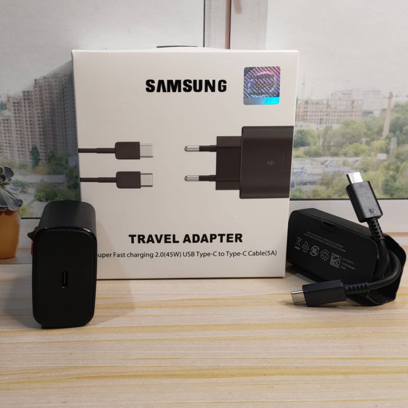 Charger Samsung  Tipe C to Tipe C Original Fast Charging 25W/45W