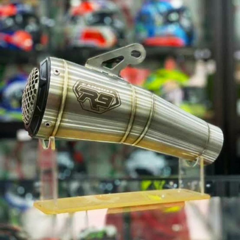 KNALPOT R9 GP SS STAINLESS NINJA 250 Fi NEW OLD  R25 MT25 CBR 250RR CBR 250 RR ORIGINAL FULL SYSTEM 