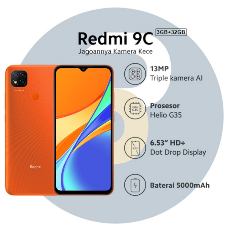 xiaomi redmi 9c 3/32