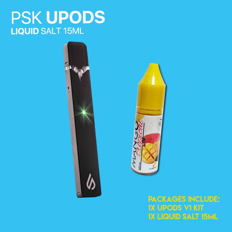 Paket Upods X Liquid Saltnic 15ml Pod Kit Murah Shopee Indonesia