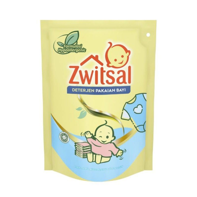 Zwitsal Sabun Cuci Baju 155ml - Zwitsal Liquid Fabric Laundry Pouch 155ml