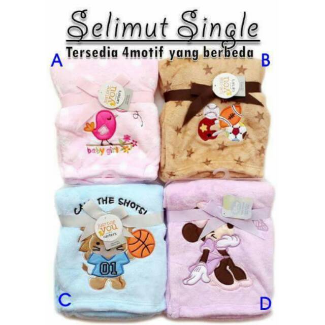 Selimut Fancy Single Fleeces