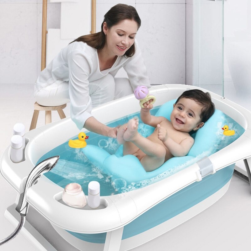 Bak Mandi Anak Baby Bathtub Ember Mandi Lipat Foldable Universal 82x50 cm