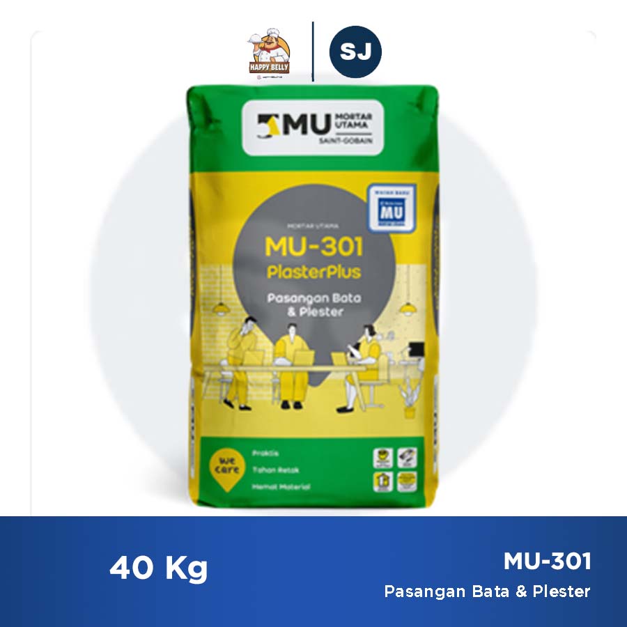 MU301 - Mortar Utama MU 301 Plester & Pasang Bata