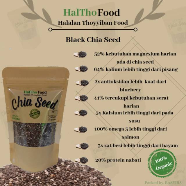 

Black Chia Seeds