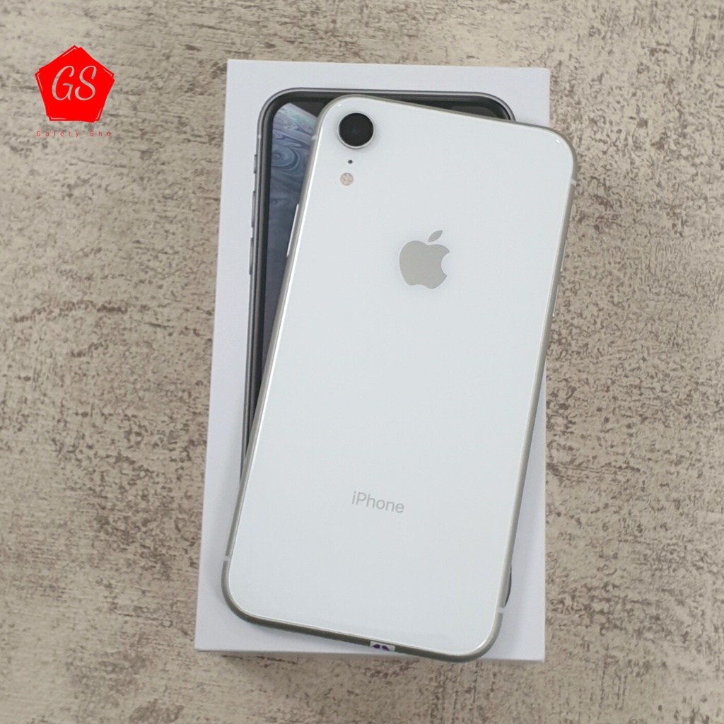 IPHONE XR 128 GB / 256 GB Second Fullset Original Mulus / Like new garansi imei