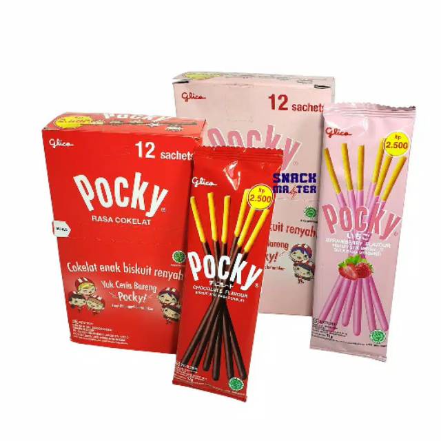 

Glico Pocky SINGLE PACK All Var 12x11gr SACHETAN